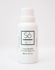 White bottle labeled Só No. 2 Citrus Got Real Toilet Drops on a white background