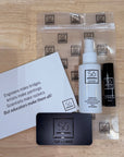 Teacher Gift Bundle with Gift Card Lip Balm and Hand Sanitizer with Só Luxury branded bag