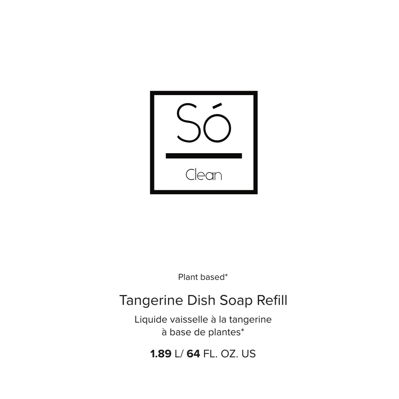 Clean - Tangerine Dish Soap (Case)