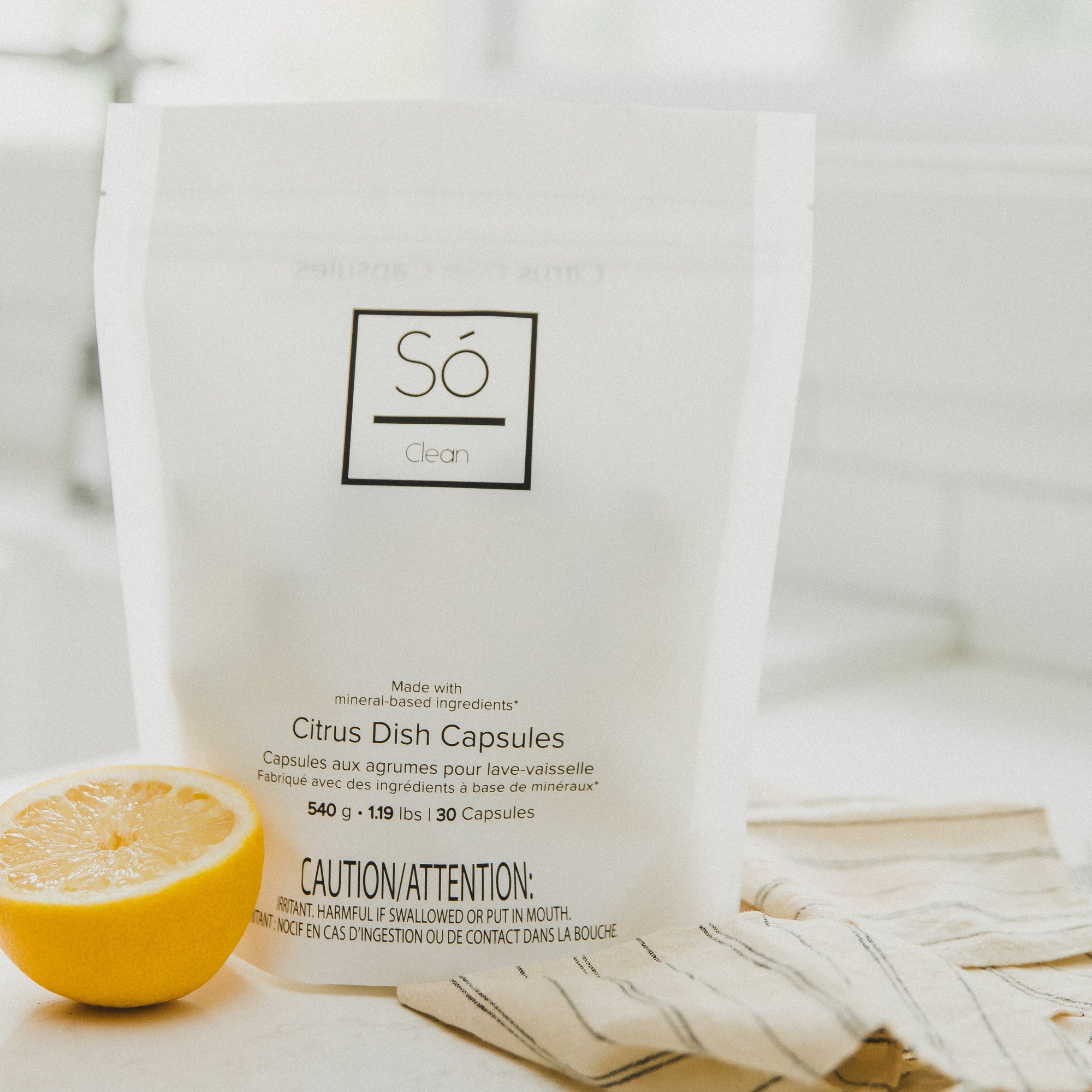 Clean - Citrus Dish Capsules (Case)